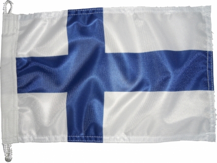 Suomen lippu, kangaslippu 22x35 cm