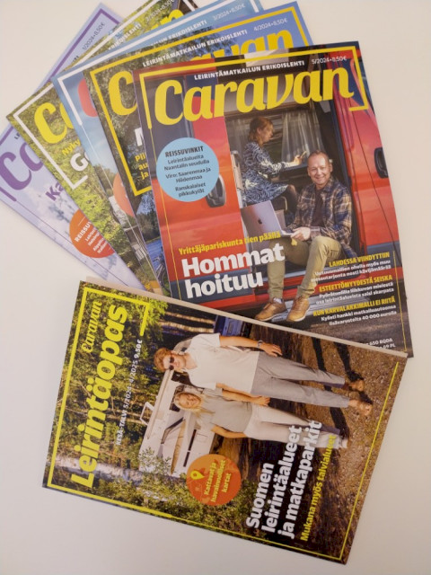 Caravan-lehden vuosikerta, eu-maat