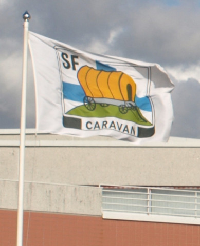 Iso SF-Caravan -lippu