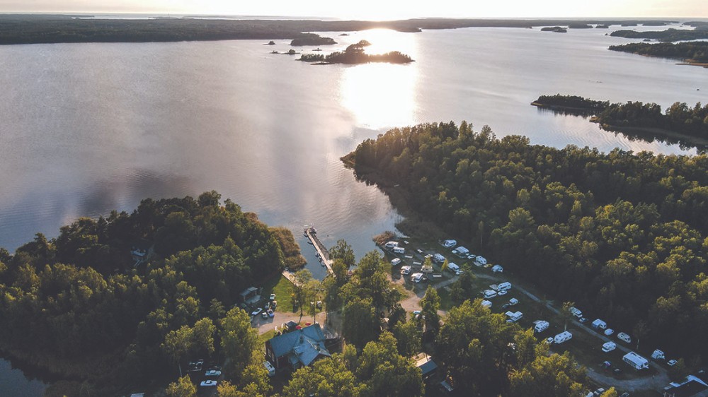 Pyh ranta Camping Ja Naantalin Saloranta Vuoden Caravan alueet 