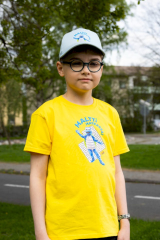 Lasten Maltti T-paita, keltainen